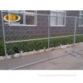 6' high x 10'long chain link temporary fence